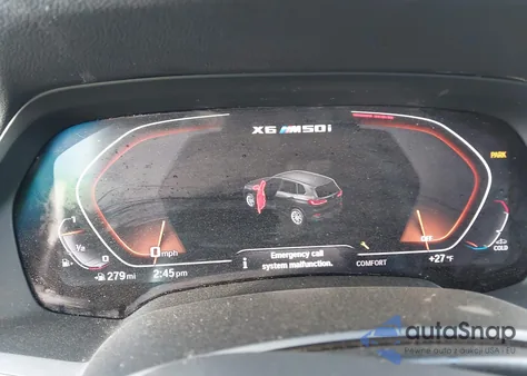 2020 BMW X6 M50I z USA, uszkodzony, nr VIN 5UXCY8C04L9B31031